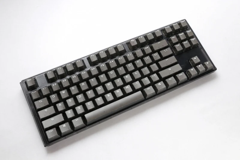 Ducky One 3 TKL Aura Black HotSwap RGB Double-Shot PBT Mechanical Keyboard (Cherry RGB Brown) (DKON2187ST-BUSPDABAAAC1)
