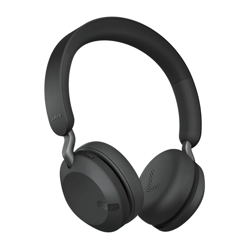 Jabra Elite 45H Best-In-Class On-Ear Wireless Headphones (Titanium Black)