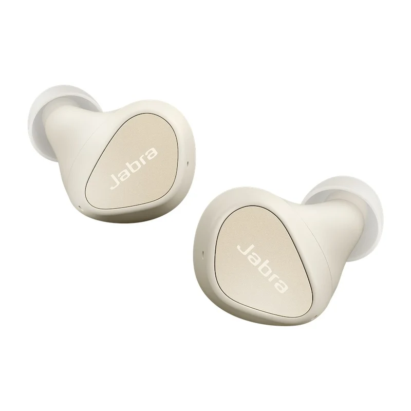 Jabra Elite 3 True Wireless Earbuds With Powerful Sound & Crystal-Clear Calls (Light Beige)