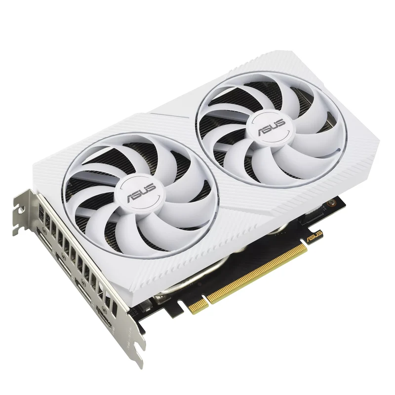Asus Dual GeForce RTX 3060 OC 8GB PCIE 4.0 GDDR6 Graphics Card (White)