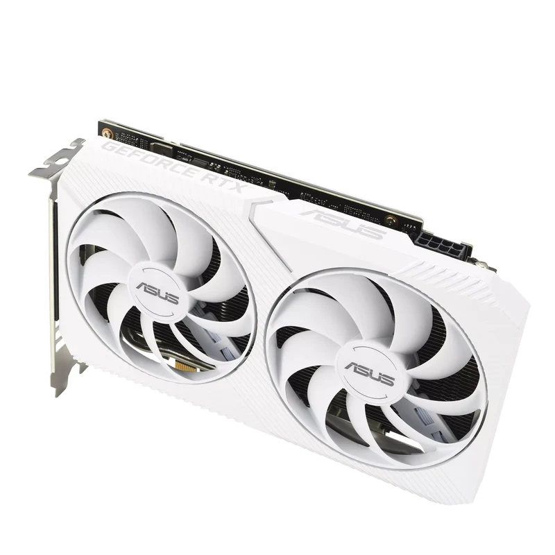 Asus Dual GeForce RTX 3060 OC 8GB PCIE 4.0 GDDR6 Graphics Card (White)
