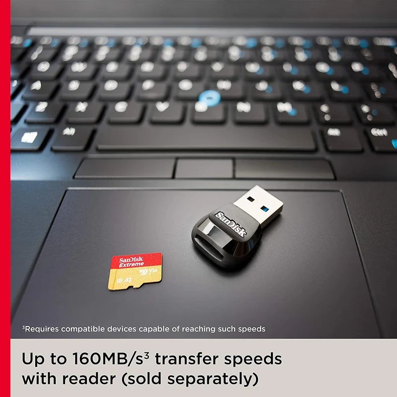 Sandisk Extreme 64GB MicroSD UHS-1 Card (SDSQXA2-064G-GN6MN)