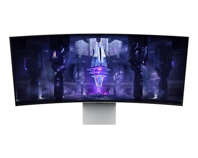 Samsung Odyssey OLED G8 LS34BG850SEXXP 34-INCH 0.1MS 175HZ Ultra WQHD Smart Curved Gaming Monitor (Silver)