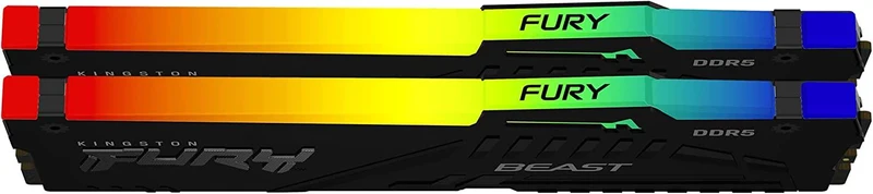 Kingston Fury Beast 16GB (2X8GB) DDR5 RGB 6000MT/S Memory (KF560C40BBAK2-16)
