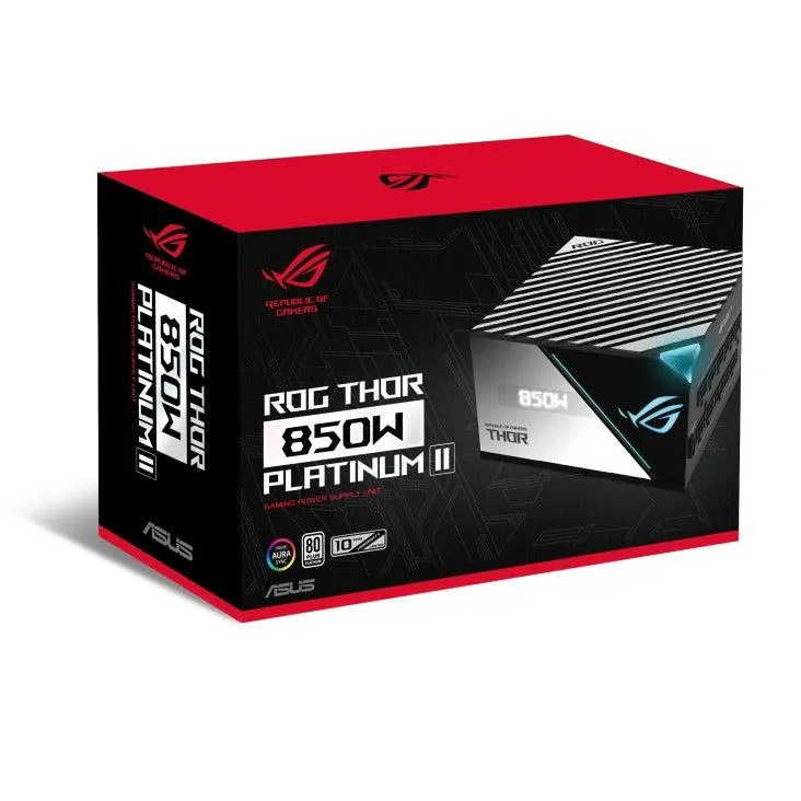 ASUS ROG Thor 850W Platinum II Gaming Power Supply
