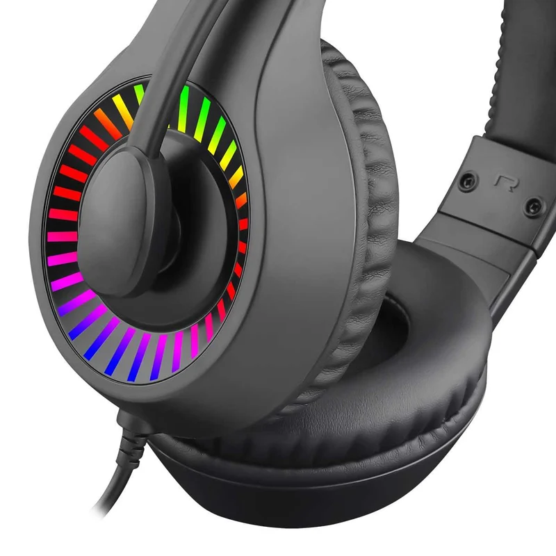 T-Dagger Caspian T-RGH211 Wired RGB Gaming Headset (Black)
