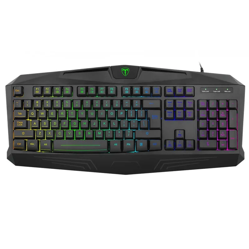 T-Dagger Tanker T-TGK202 RGB Backlighting Gaming Keyboard (Black)