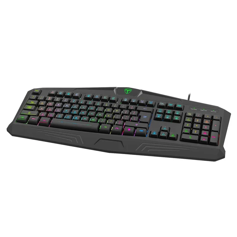 T-Dagger Tanker T-TGK202 RGB Backlighting Gaming Keyboard (Black)