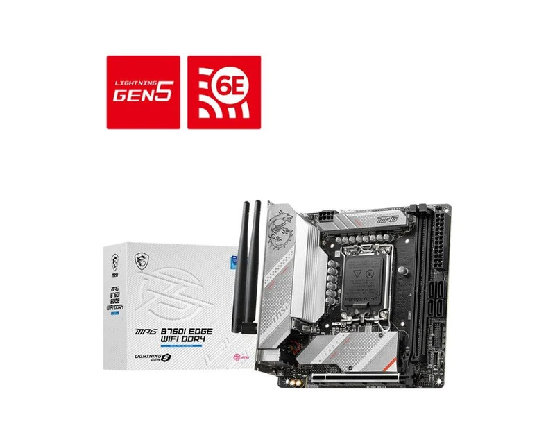 MSI MPG B760I Edge Wifi DDR4 Motherboard