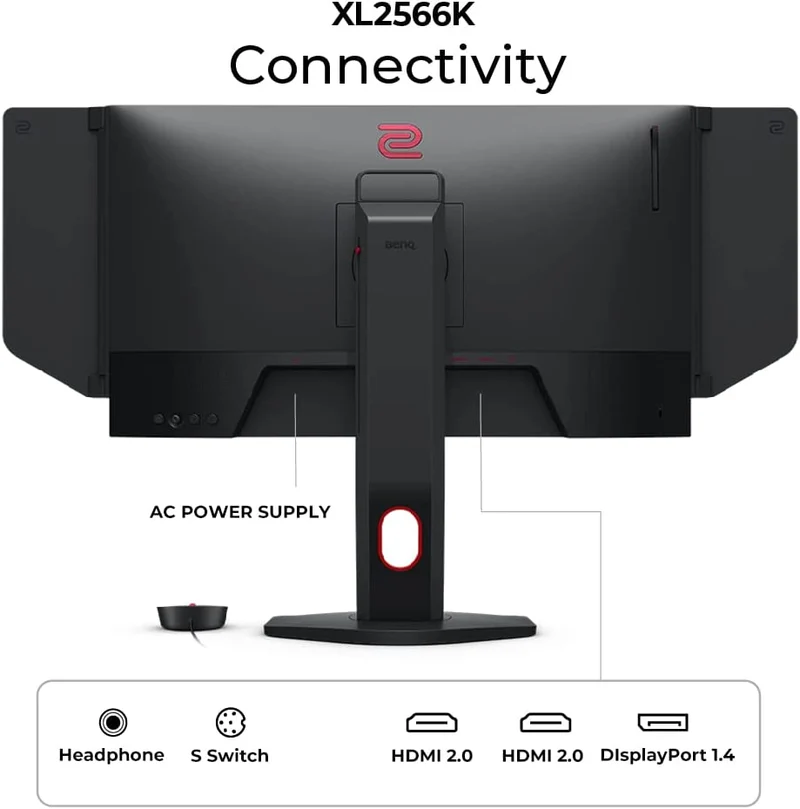 BENQ Zowie XL2566K 24.5” TN 360HZ DYAC+ Esports Gaming Monitor