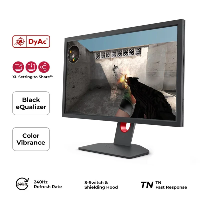BenQ Zowie XL2746K 27” TN 240HZ DYAC+ Esports Gaming Monitor