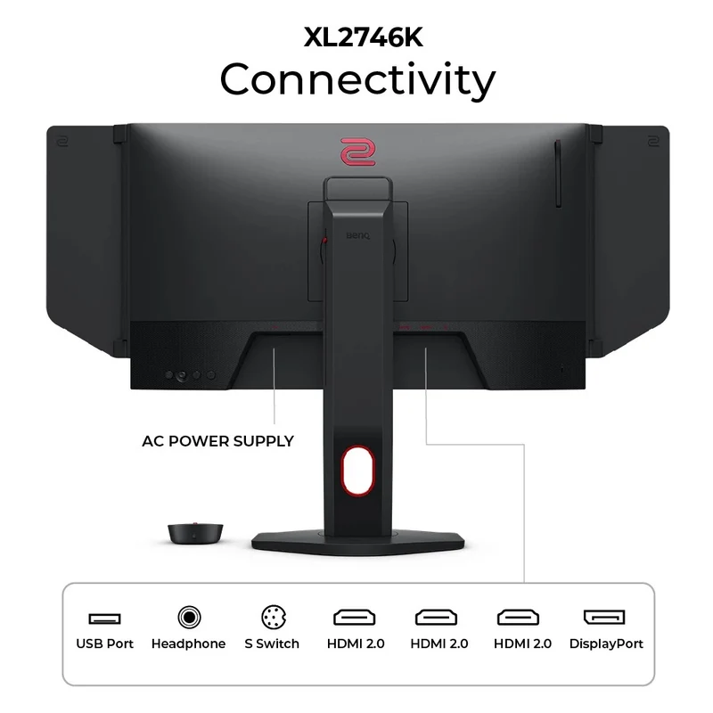 BenQ Zowie XL2746K 27” TN 240HZ DYAC+ Esports Gaming Monitor