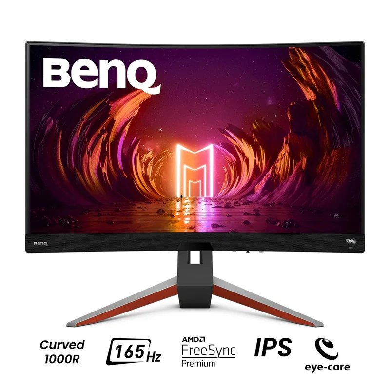 BenQ Mobiuz EX2710R 27" QHD 1MS 165HZ 1000R Curved Gaming Monitor
