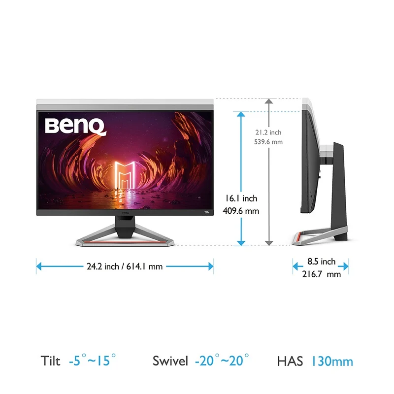 BenQ Mobiuz EX2710 27" FHD IPS 1MS 144HZ Gaming Monitor