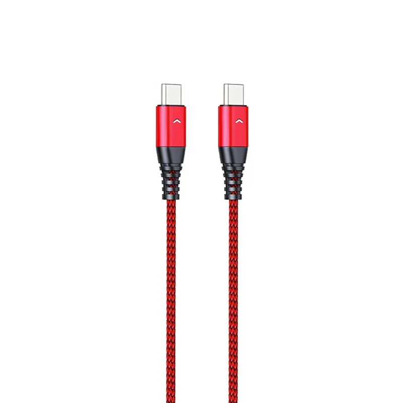 Motivo H29 Data Cable Braided Wire 120CM Type-C To Type-C (Red) (S0072)