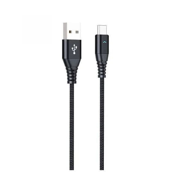 Motivo H26 Data Cable Braided Wire 200CM Type C (Black) (S0056)