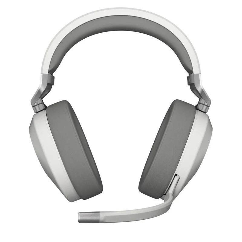 Corsair HS65 Wireless 2.4GHZ/BT 5.2/Dolby Audio 7.1 Lightweight Gaming Headset For PC/ Mac/ PS4/ PS5 (White)
