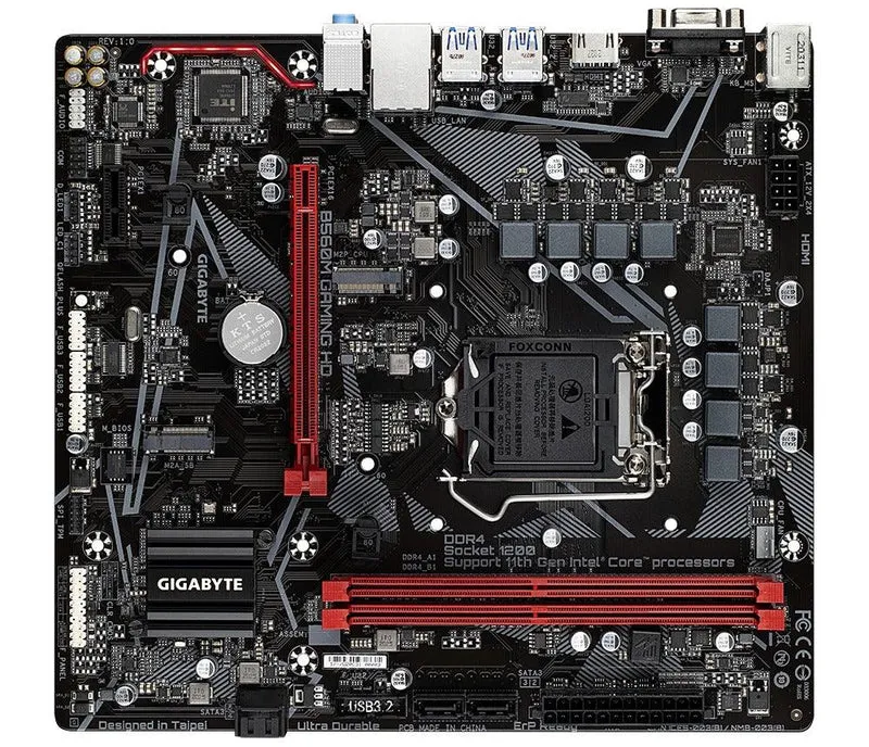 Gigabyte B560M Gaming HD Motherboard