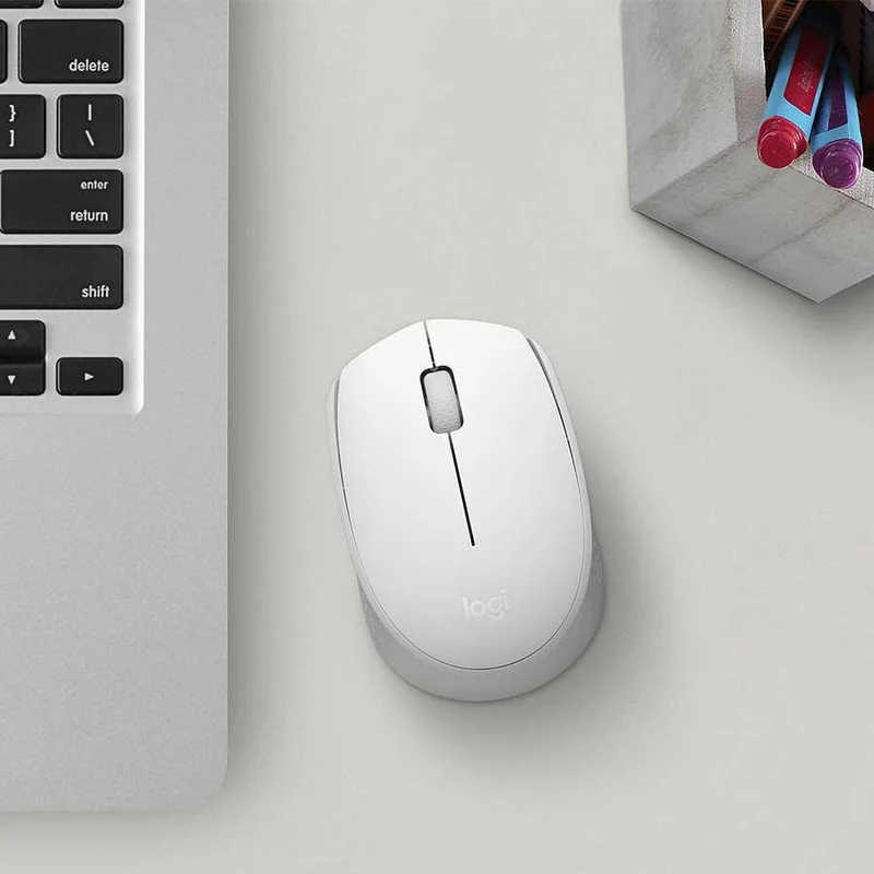 Logitech M171 Reliable Wireless Connectivity Mouse (White)