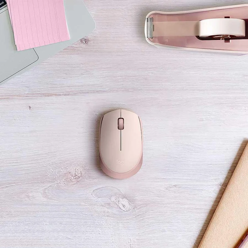 Logitech M171 Reliable Wireless Connectivity Mouse (Rose)