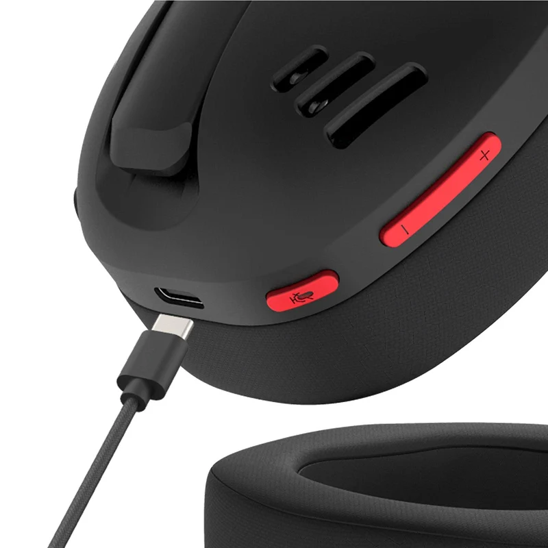 Redragon IRE Pro Ultra-Light Wireless Gaming Headset (Black) (H848)