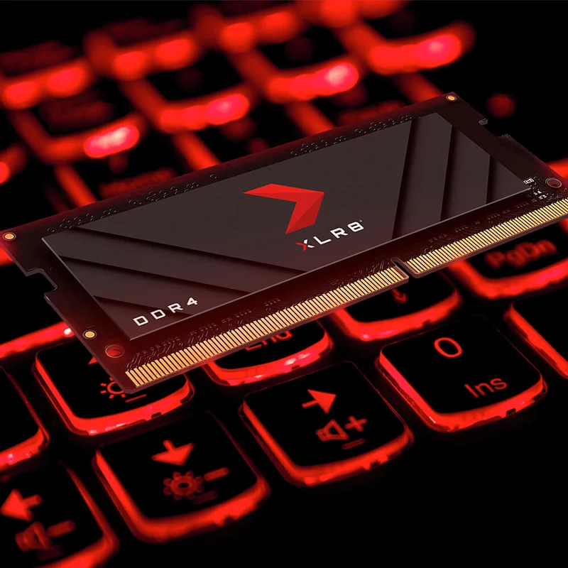 PNY XLR8 Gaming 8GB DDR4 3200MHZ CL22 SODIMM Memory (MN8GSD43200XR-RB)