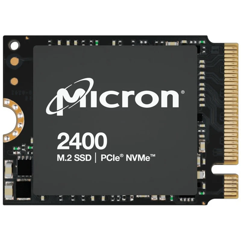 Micron 2400 2TB NVME M.2 2230 SSD (MTFDKBK2T0QFM-1BD1AABYYR)