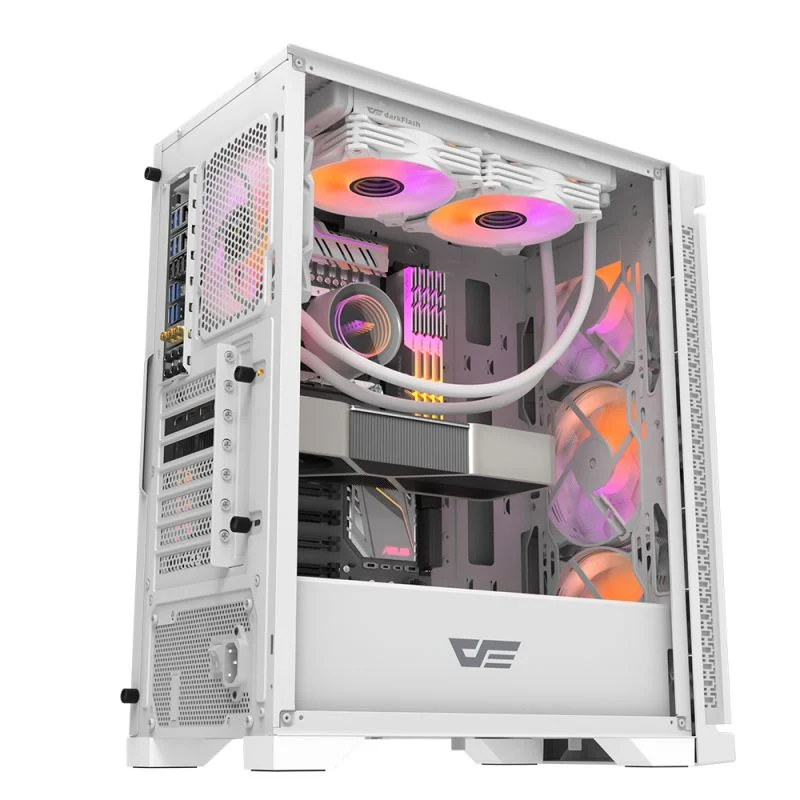 Darkflash DK361 Luxury ATX PC Case (White)
