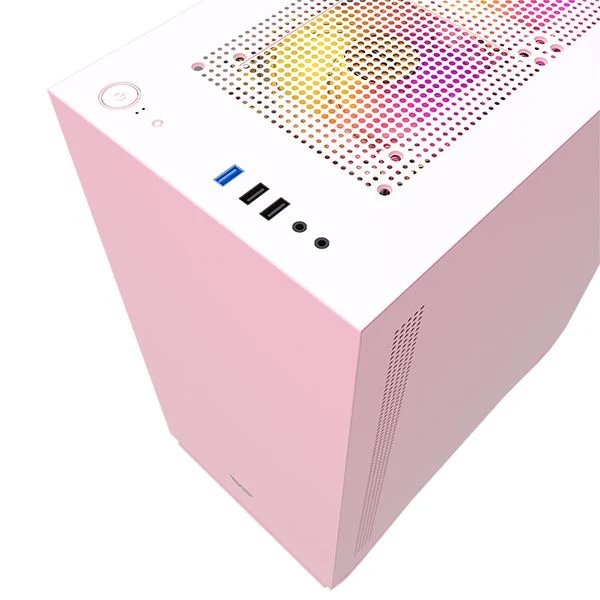 Darkflash DLM 22 Luxury M-ATX PC Case (Pink)
