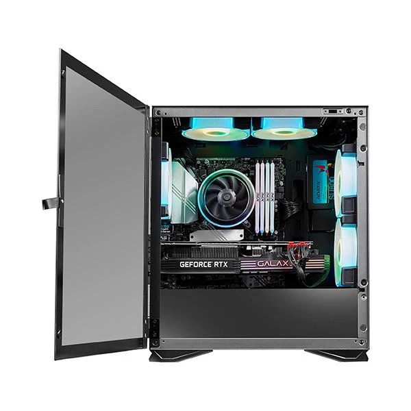 Darkflash DLM 22 Luxury M-ATX PC Case (Black)