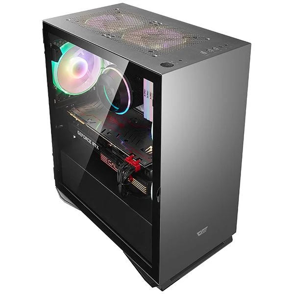 Darkflash DLM 22 Luxury M-ATX PC Case (Black)