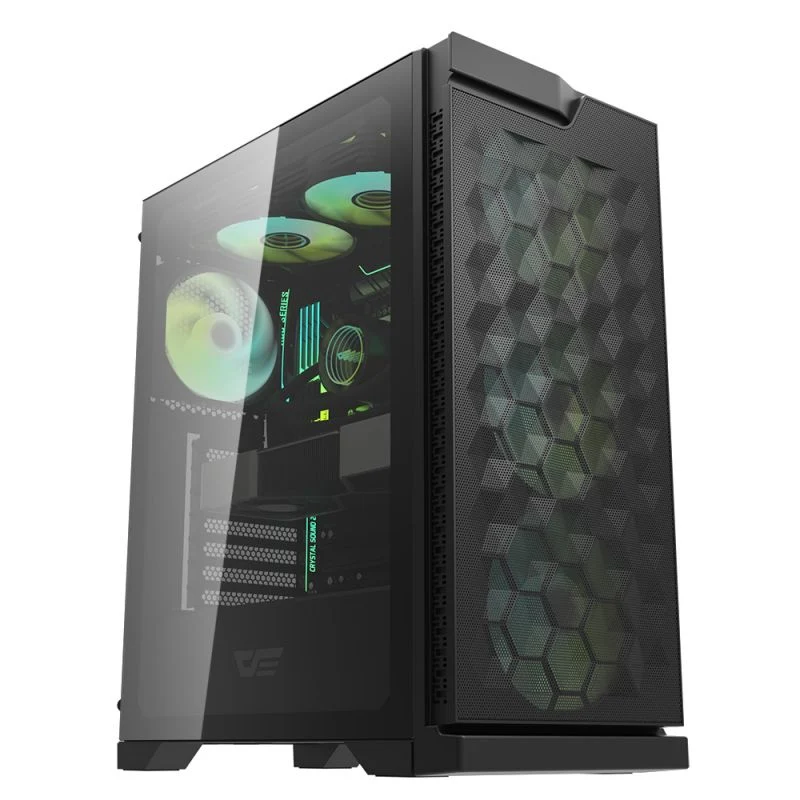 Darkflash DK361 Luxury ATX PC Case (Black)