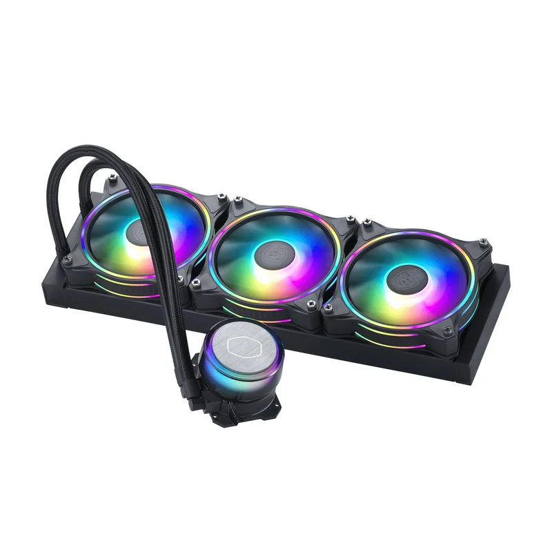 Cooler Master Masterliquid ML360 Illusion ARGB AIO Liquid Cpu Cooler (Black)