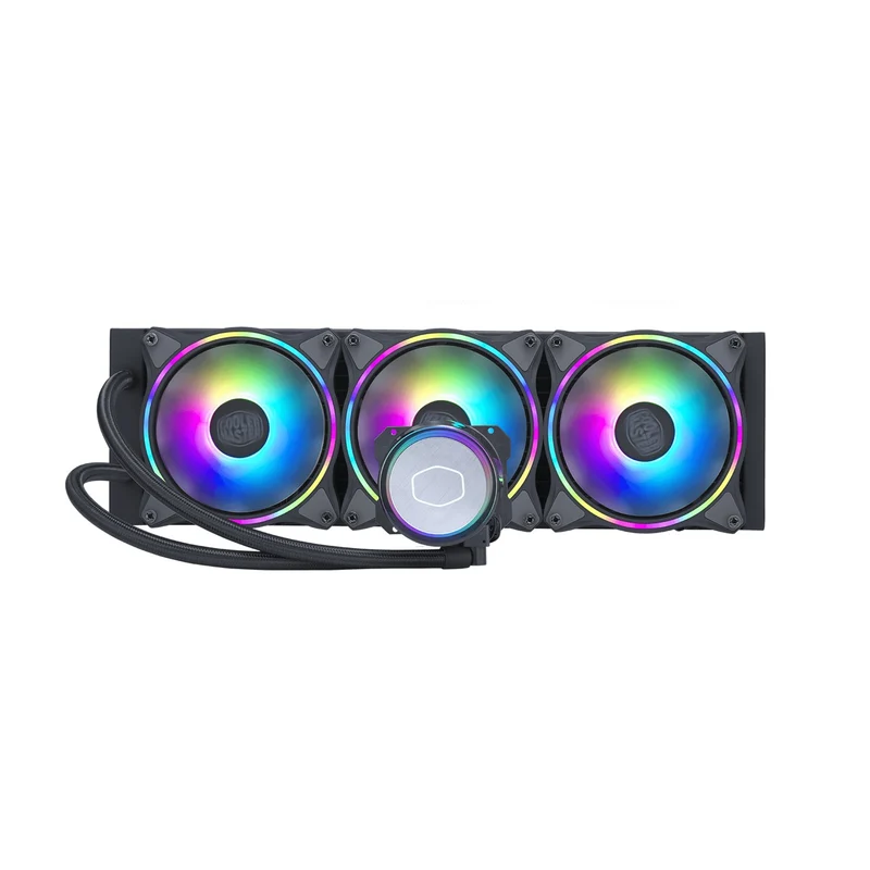 Cooler Master Masterliquid ML360 Illusion ARGB AIO Liquid Cpu Cooler (Black)