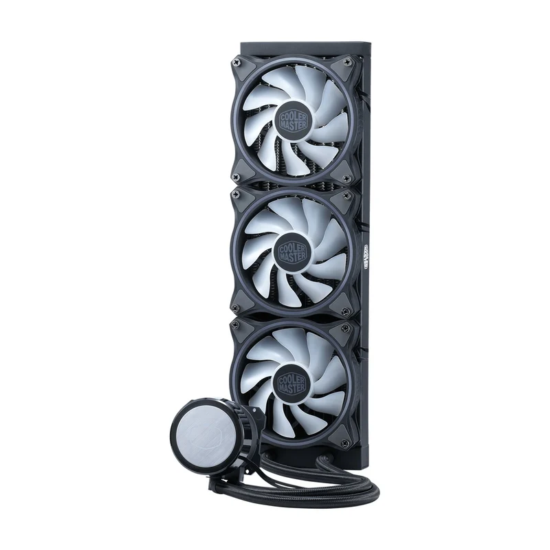 Cooler Master Masterliquid ML360 Illusion ARGB AIO Liquid Cpu Cooler (Black)