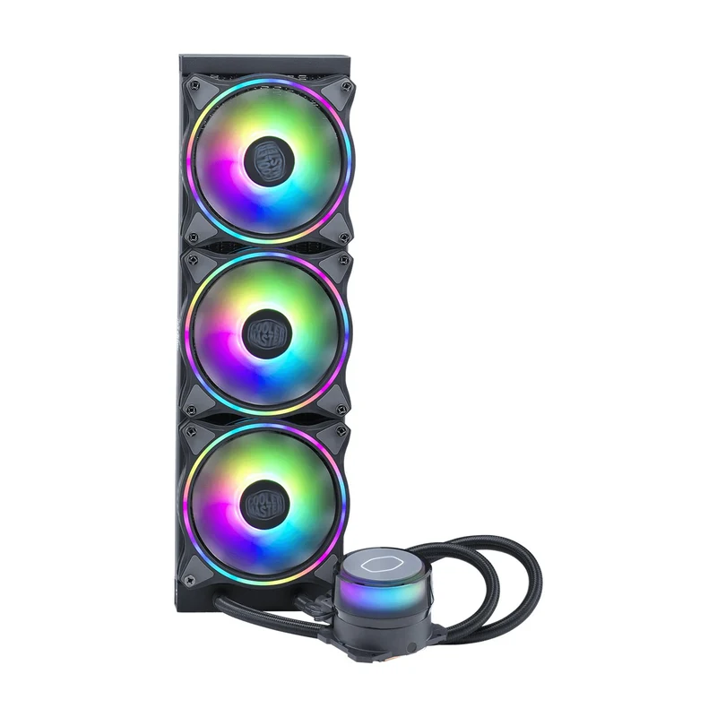Cooler Master Masterliquid ML360 Illusion ARGB AIO Liquid Cpu Cooler (Black)