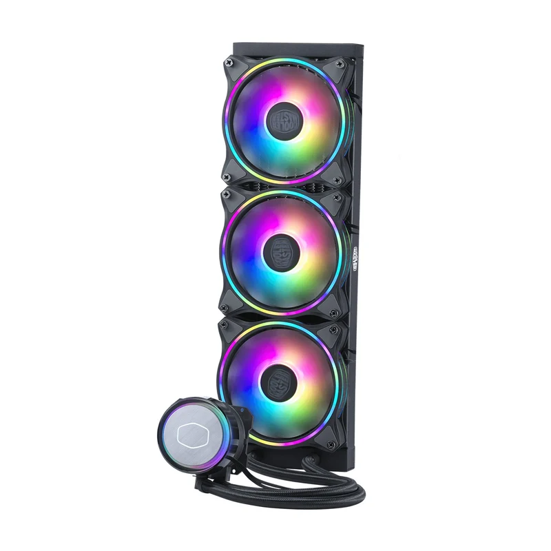 Cooler Master Masterliquid ML360 Illusion ARGB AIO Liquid Cpu Cooler (Black)