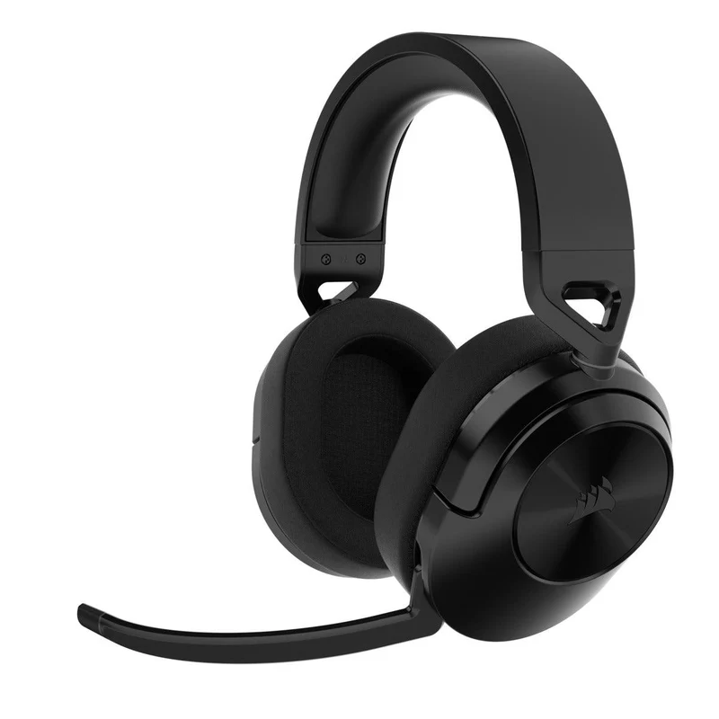 Corsair HS55 Wireless 2.4GHZ/BT 5.2/Dolby Audio 7.1 Lightweight Gaming Headset For PC/ Mac/ PS4/ PS5 (Carbon)