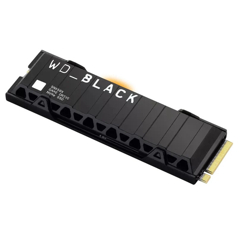 WD Black SN850X 2TB NVME M.2 2280 PCie Gen4 Internal Gaming SSD Compatible w/ PS5 (w/ Heatsink) (WDS200T2XHE)
