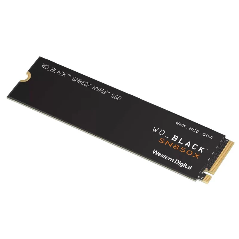 WD Black SN850X 2TB NVME M.2 2280 PCie Gen4 Internal Gaming SSD Compatible w/ PS5 (w/o Heatsink) (WDS200T2X0E)