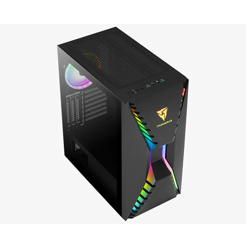 Aerocool Thunder X3 Cronus-G-BK-V1 ARGB Mid-Tower Case (Black)