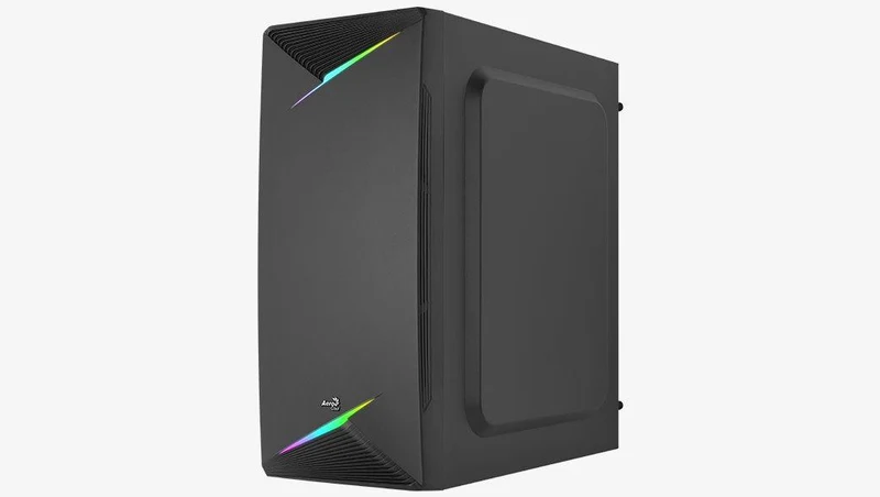 Aerocool Talon-G-BK-V1 RGB Mid-Tower Case (Black)