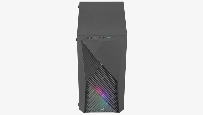 Aerocool Raider Mini-G-BK-V2 RGB Mini Tower Case (Black)