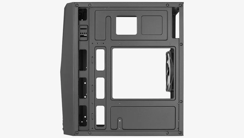Aerocool Raider Mini-G-BK-V2 RGB Mini Tower Case (Black)