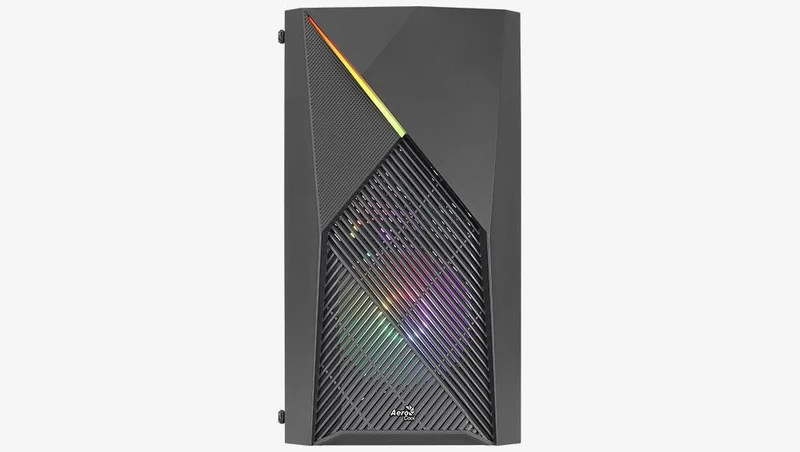 Aerocool Raider Mini-G-BK-V2 RGB Mini Tower Case (Black)