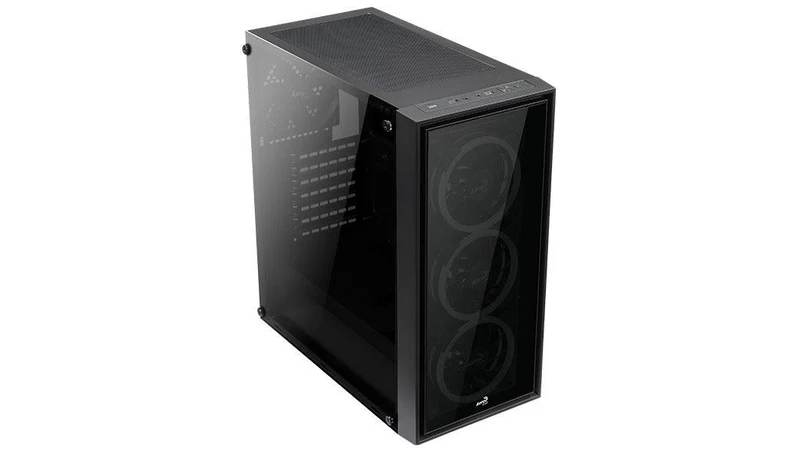 Aerocool Quartz Revo ARGB Mid-Tower Case (Black)