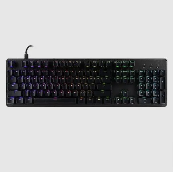 Tecware Phantom+ 104-Keys RGB Wired Mechanical Keyboard (Pre-Lubed Wraith Brown Tactile Switches)