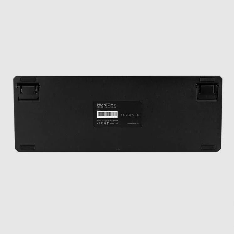 Tecware Phantom+ 87-Keys RGB Wired Mechanical Keyboard (Pre-Lubed Wraith Orange Tactile Switches)