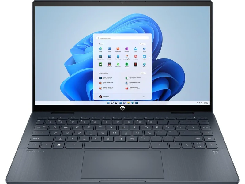 HP Pavilion X360 14-EK0121TU FHD 2-IN-1 Laptop (Space Blue) | 14" FHD | i3-1215U | 8 GB RAM | 512 GB SSD | Intel® UHD Graphics | Windows 11 Home | MS Office H&S 2021 | Stylus Pen | HP Prelude 15.6-Inch Topload Bag