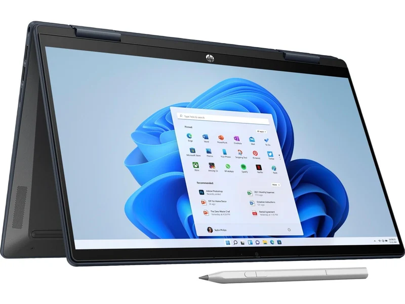 HP Pavilion X360 14-EK0121TU FHD 2-IN-1 Laptop (Space Blue) | 14" FHD | i3-1215U | 8 GB RAM | 512 GB SSD | Intel® UHD Graphics | Windows 11 Home | MS Office H&S 2021 | Stylus Pen | HP Prelude 15.6-Inch Topload Bag
